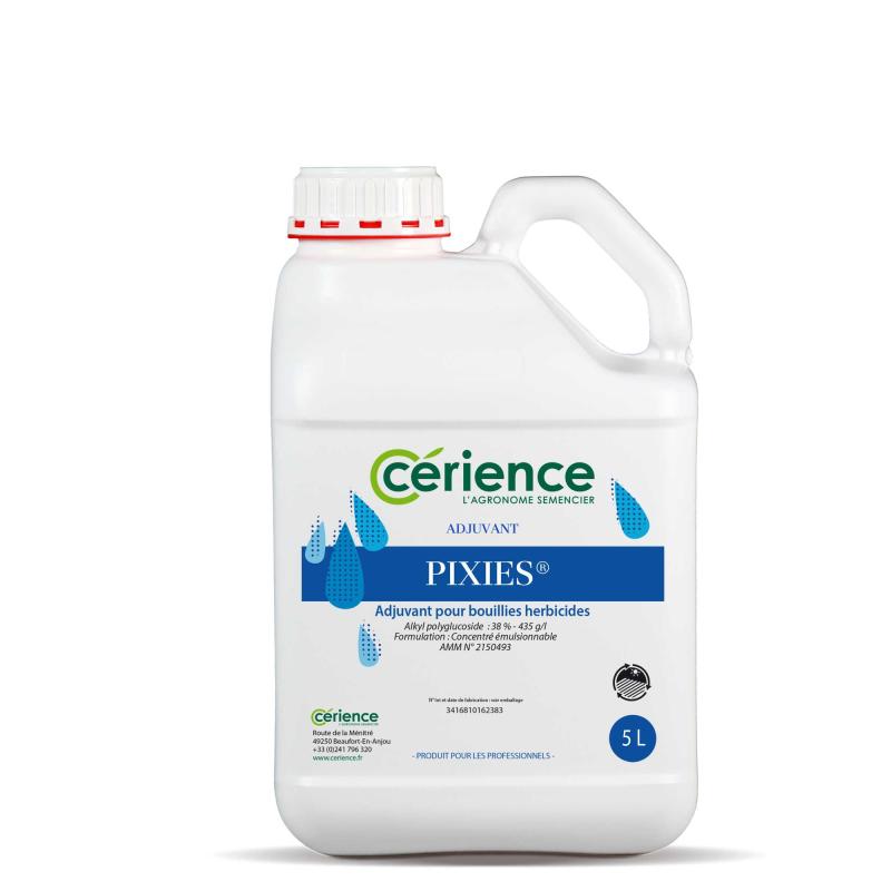 solutions adjuvant pulverisation pixies