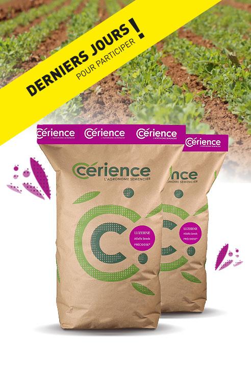 Tirage au sort gagnez 3 hectares de luzerne